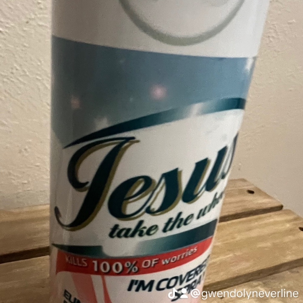 Jesus Spray Tumbler